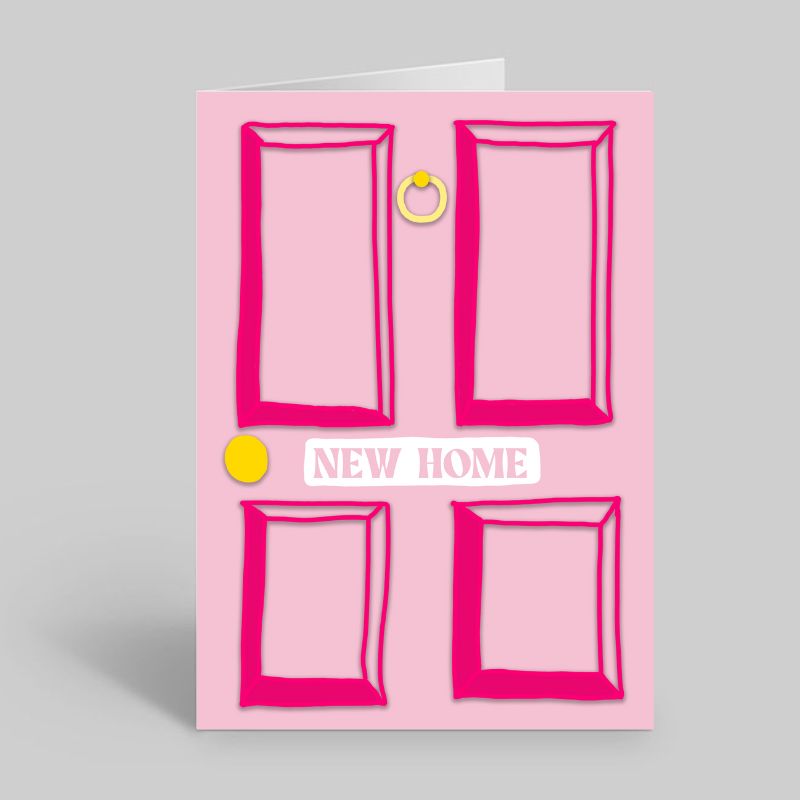 New Home Pink Door