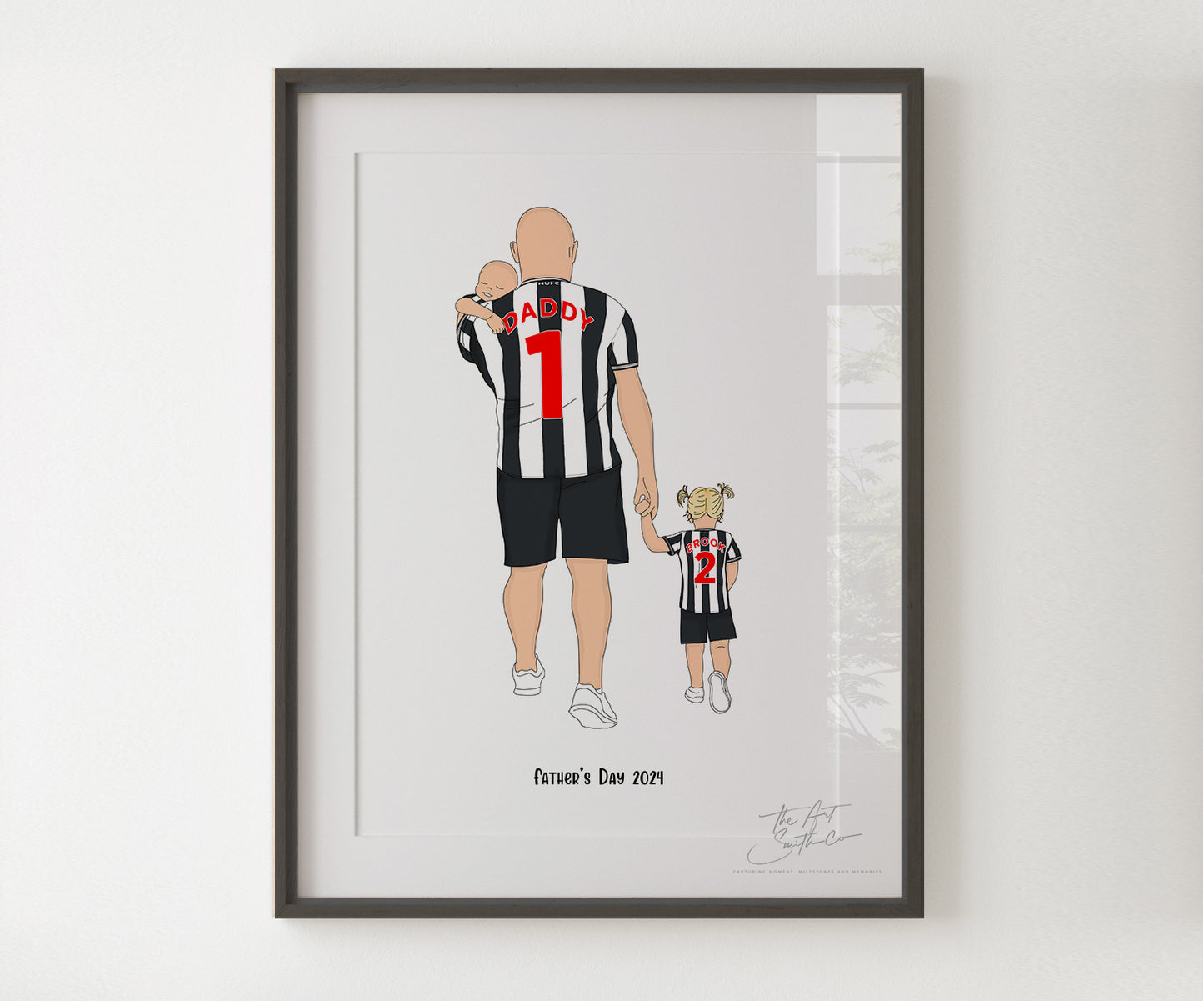 Sport Team Portrait Illustration