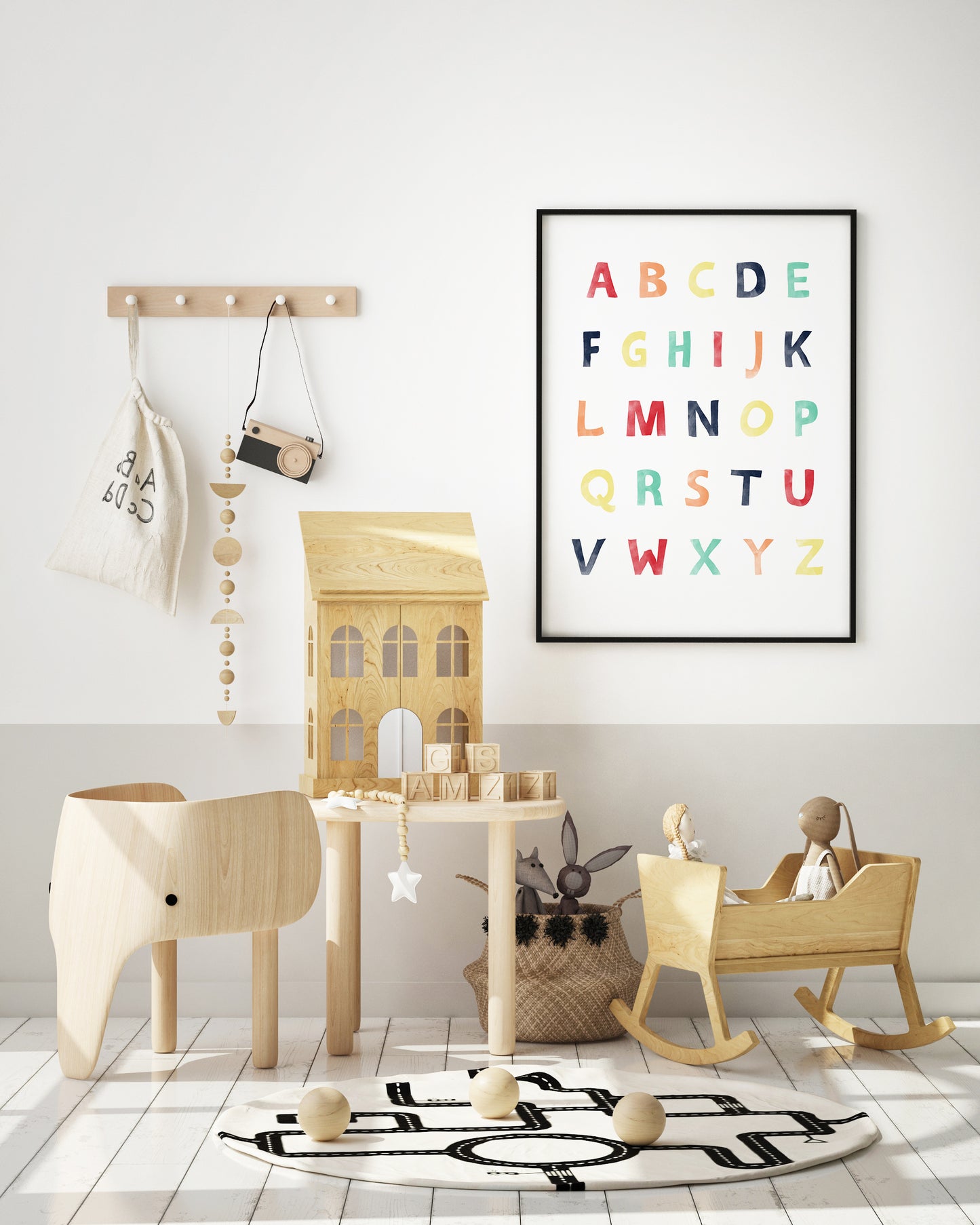 Nursery Alphabet Print