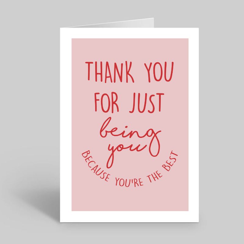 Thank You for Being You