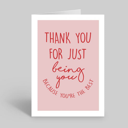 Thank You for Being You