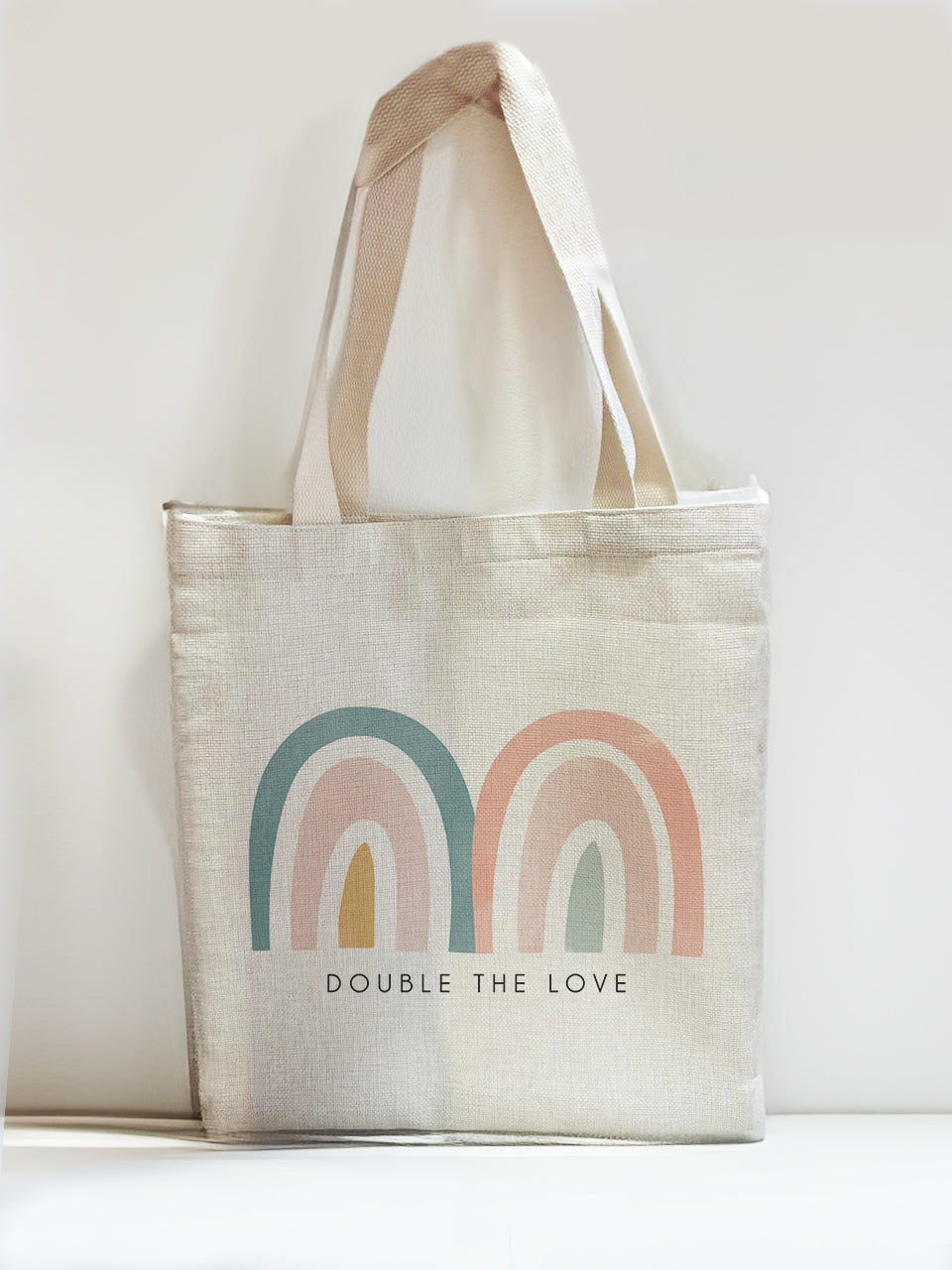 Double the Love Tote Bag