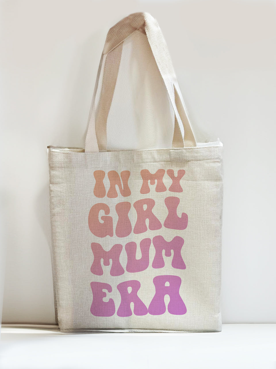 Girl Mum Era Tote Bag