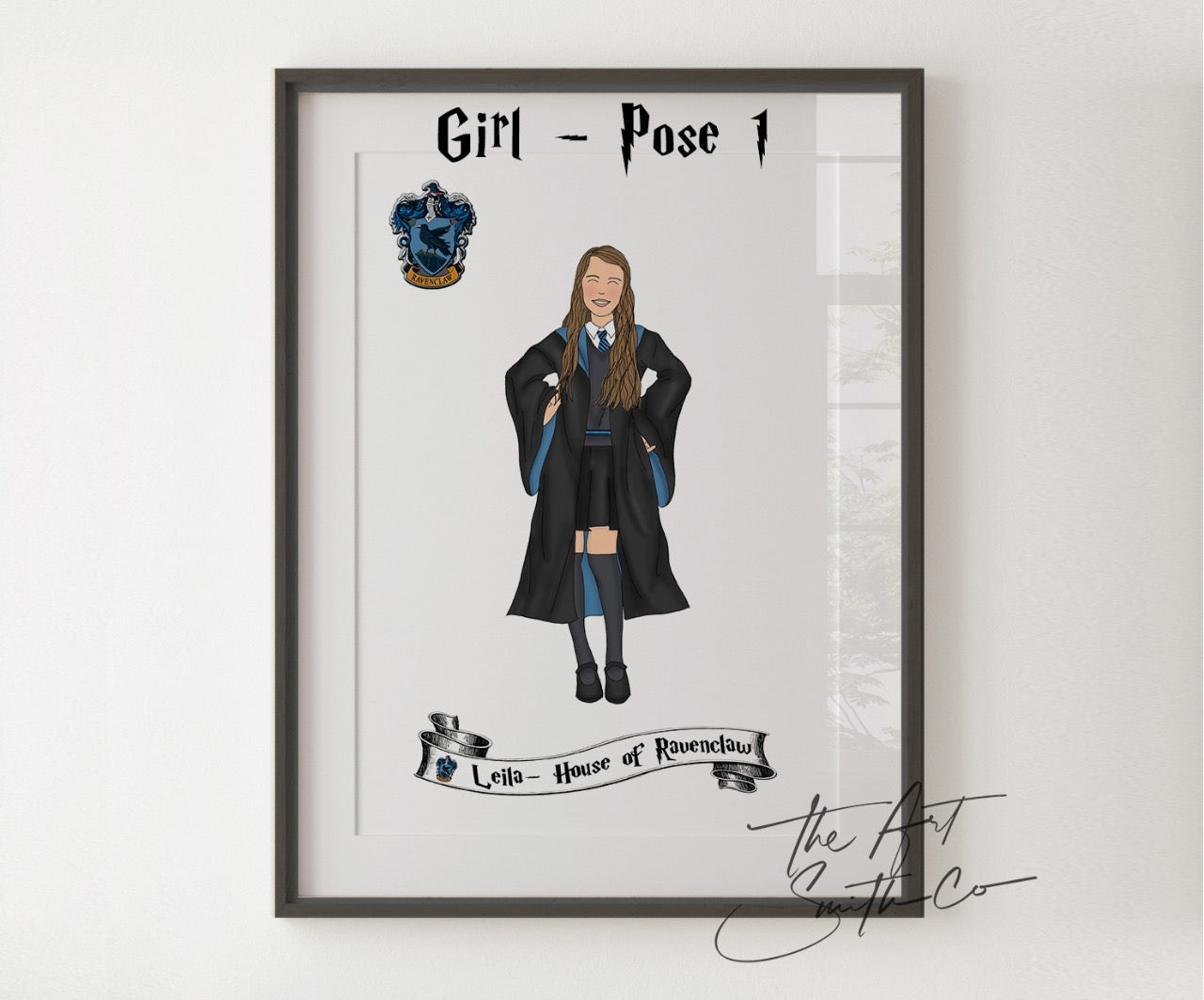 Hufflepuff Personalised Illustration