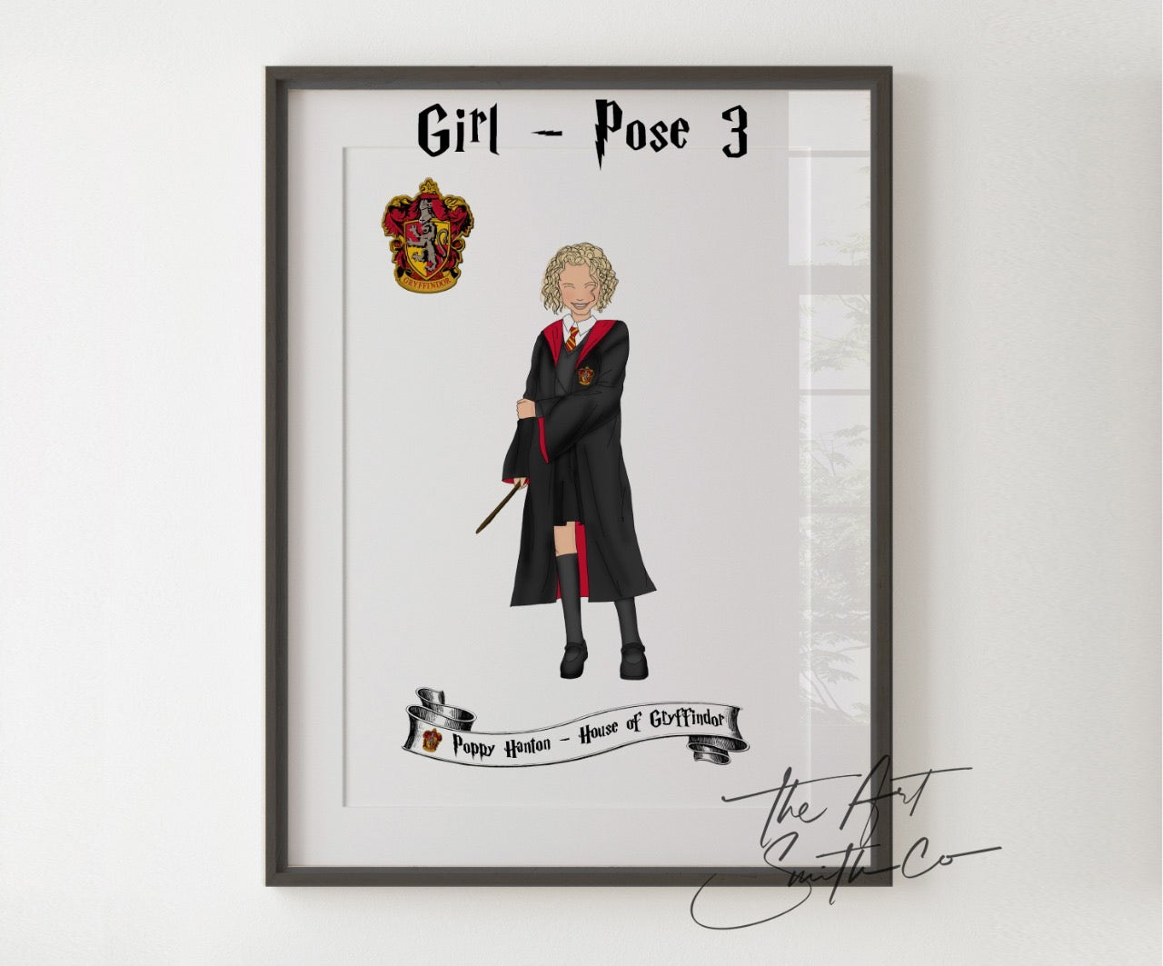Ravenclaw Personalised Illustration