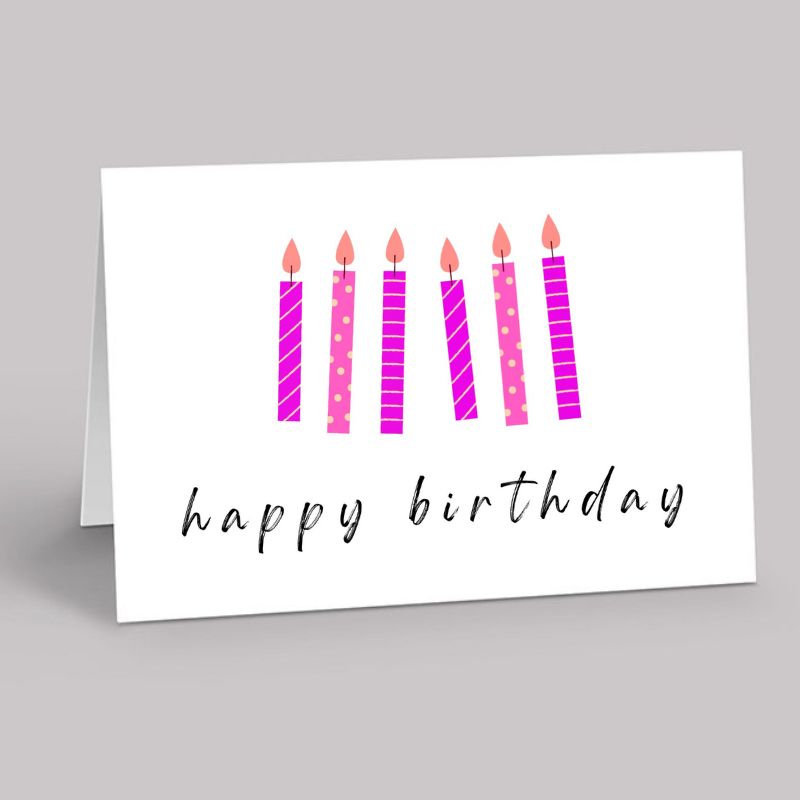 Happy Birthday Candles