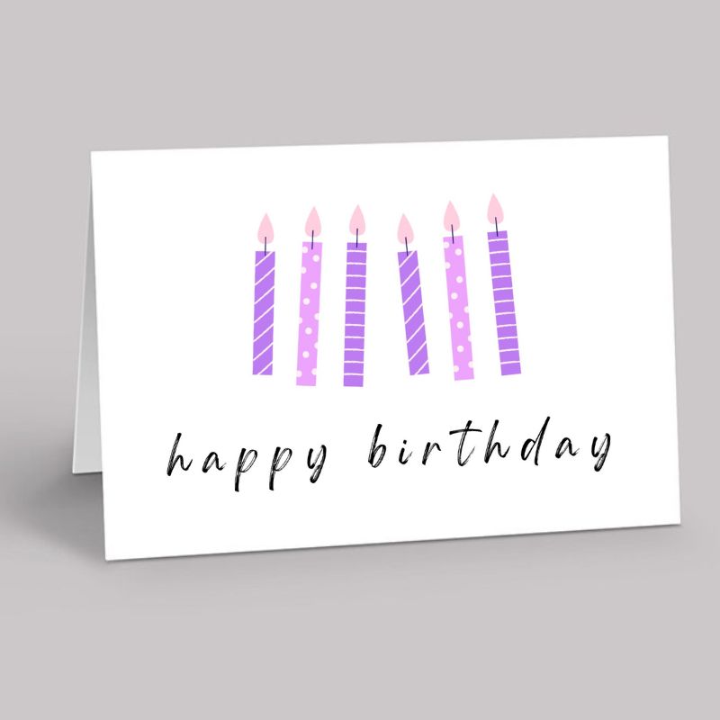 Happy Birthday Candles