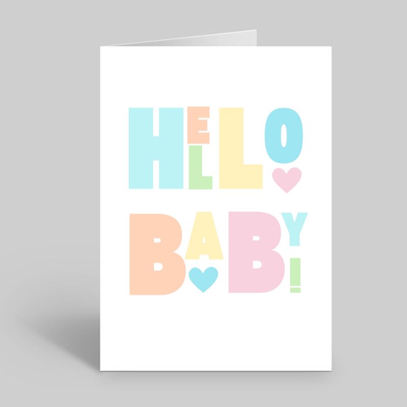 Hello Baby Card