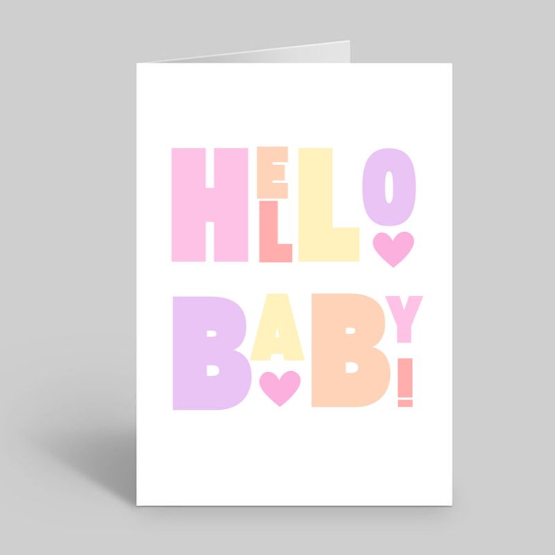 Hello Baby Card