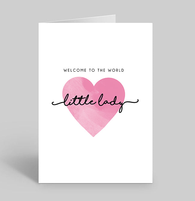 Little Lady/Little Dude Card