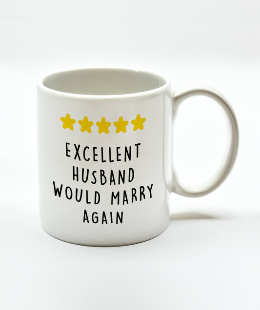 Excellent Husband Mug