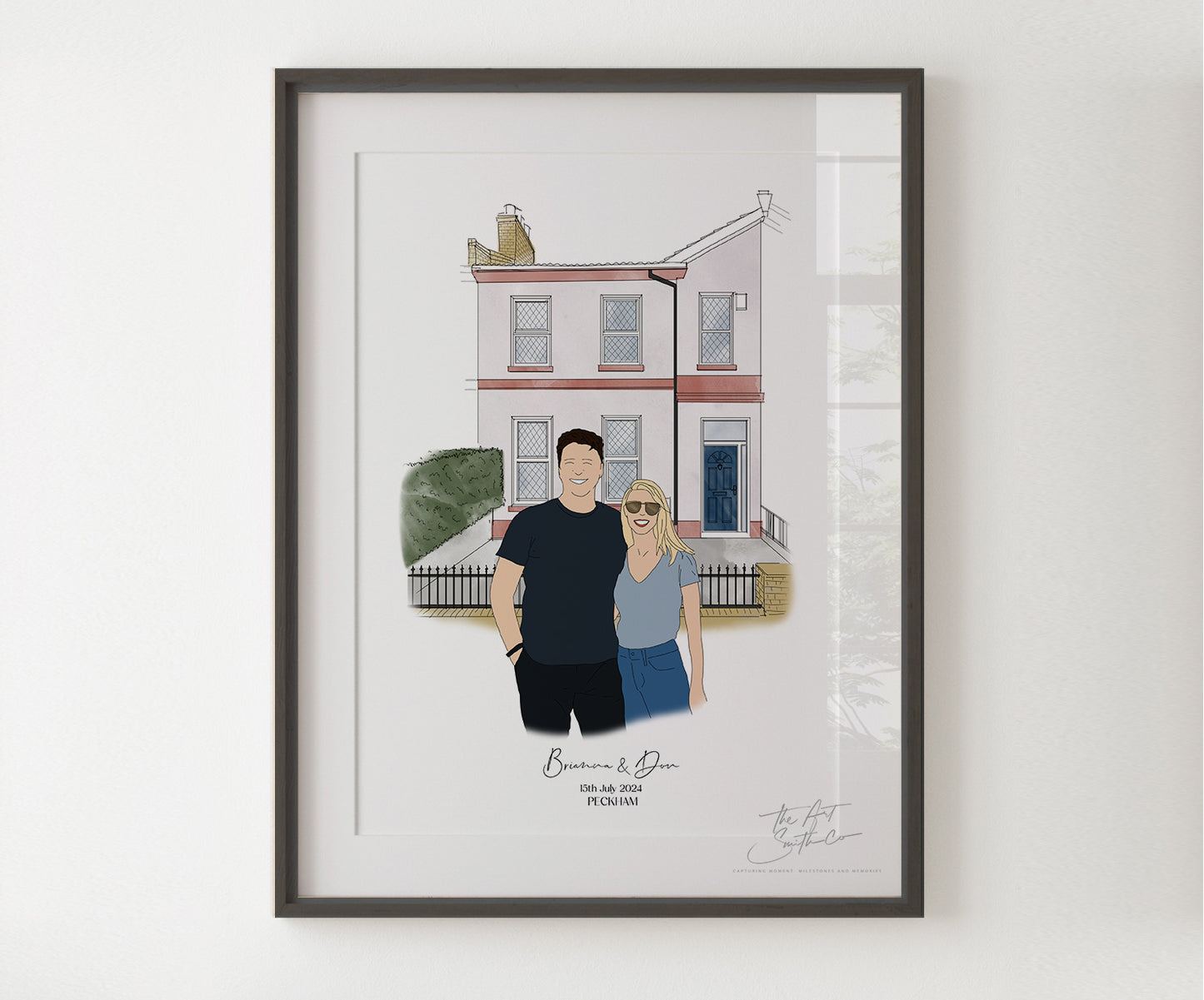 Full Colour New Home Illustration