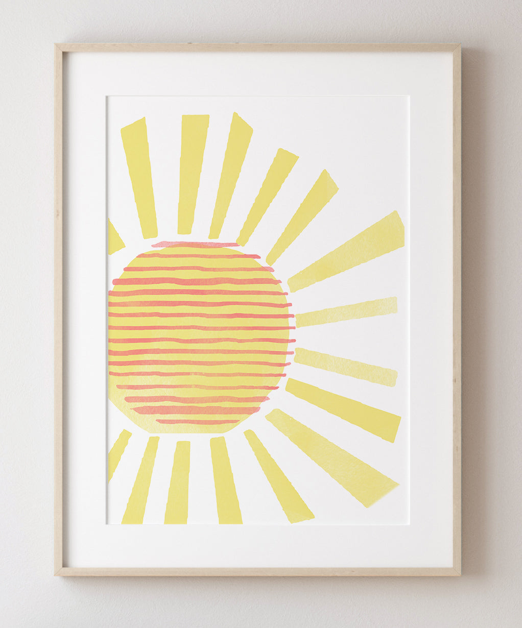 You are my sunshine nursery print