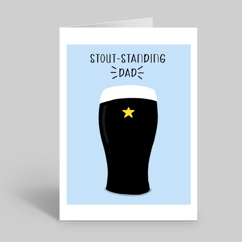 Stout-standing dad