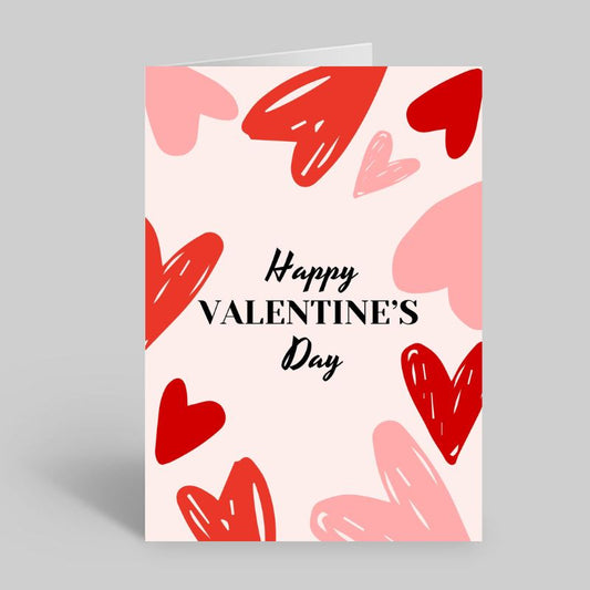 Happy Valentines Day Hearts
