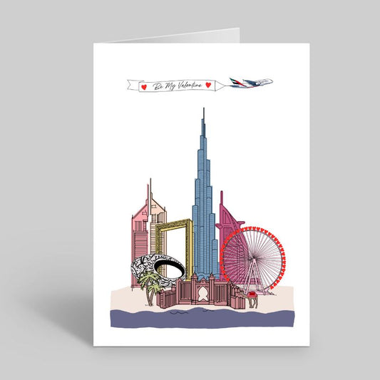 Be My Valentine Dubai Skyline